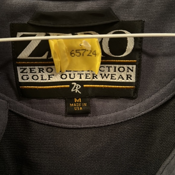 Zero Restriction Golf Outwear,  men's size M.   Bent Tree Dallas. - Picture 2 of 4